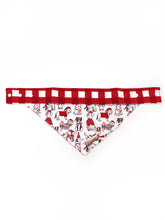 Barking All the Way Reversible XMAS Bandana